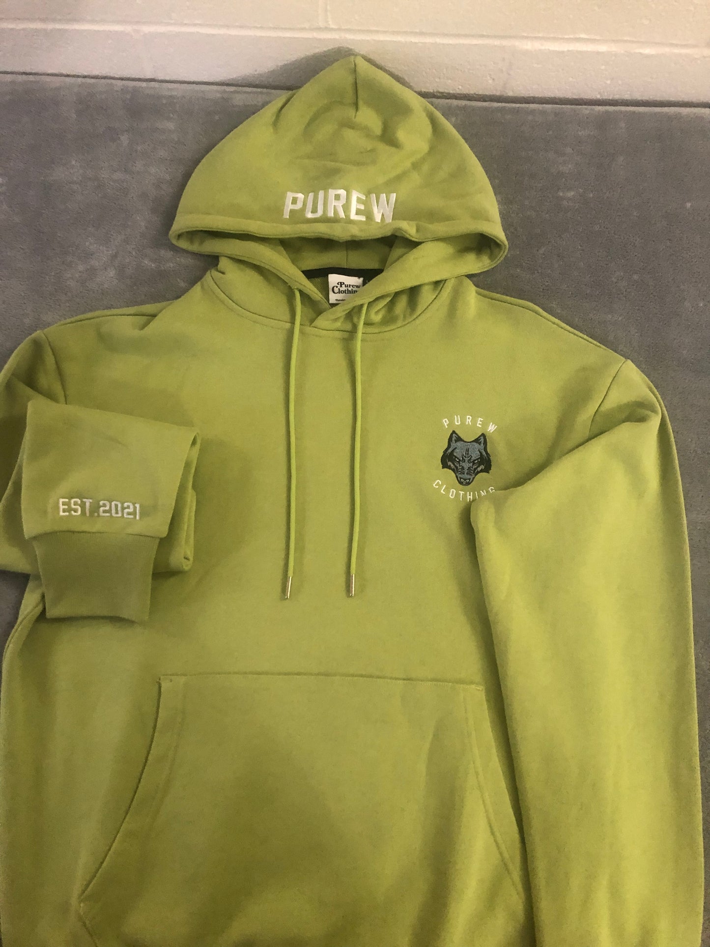 Purew Clothing Cozy Sweat Suit Olive Green