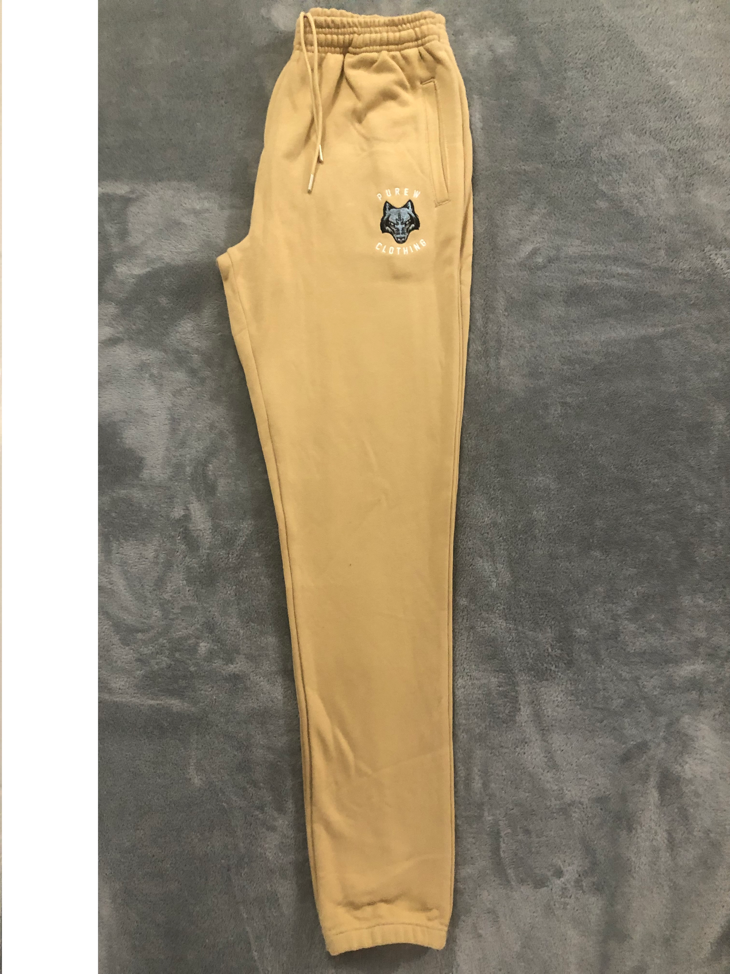 Purew Clothing Cozy Sweat Suit Tan