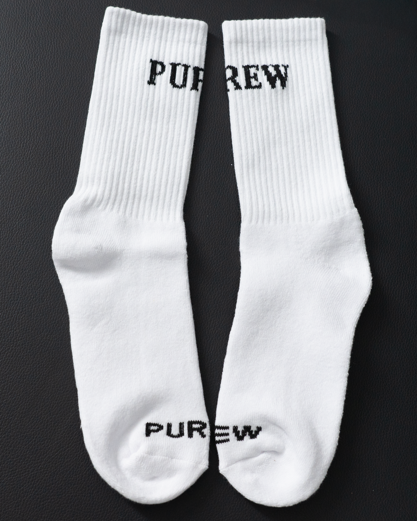 White Purew Socks