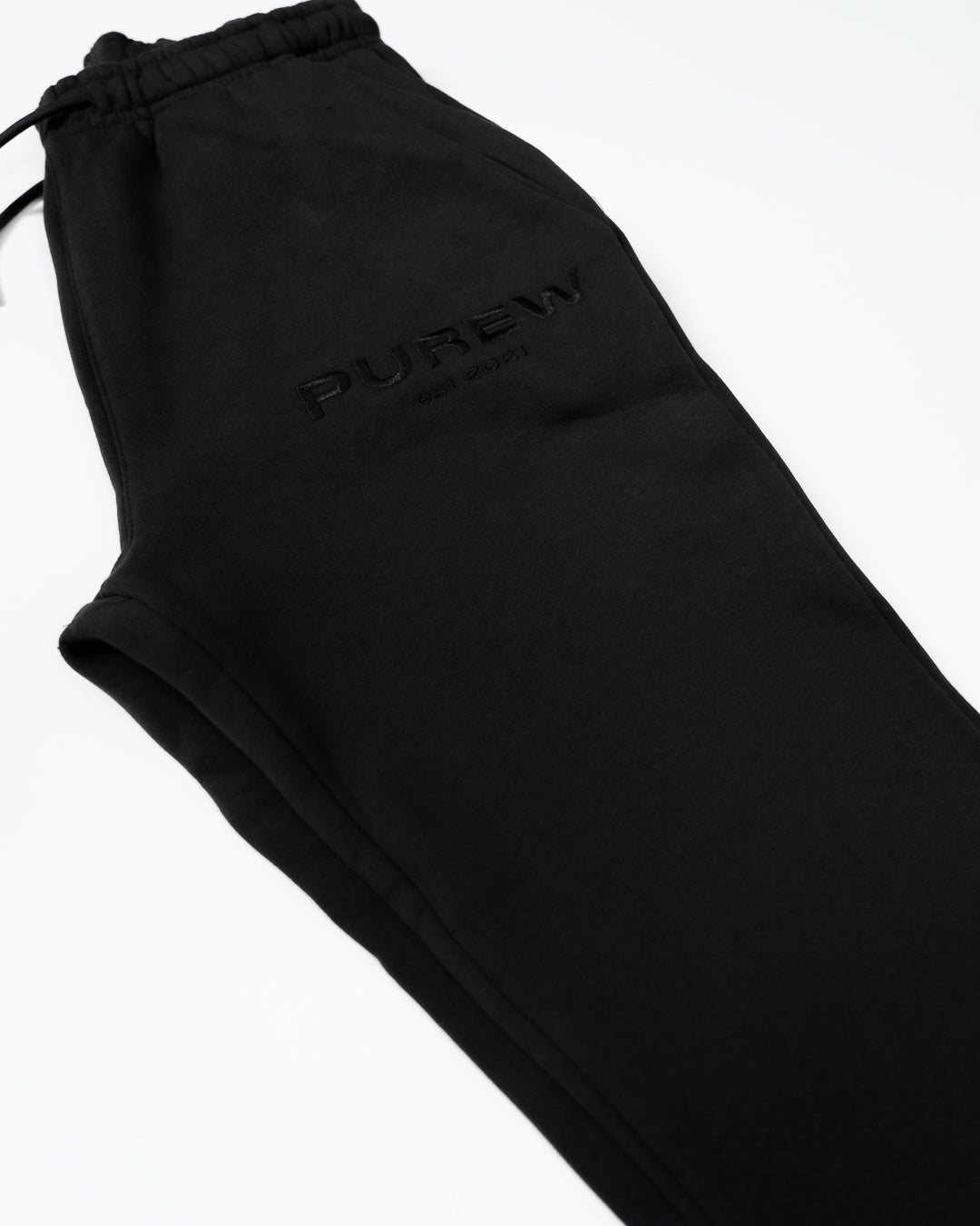 Black Logo Sweatsuit