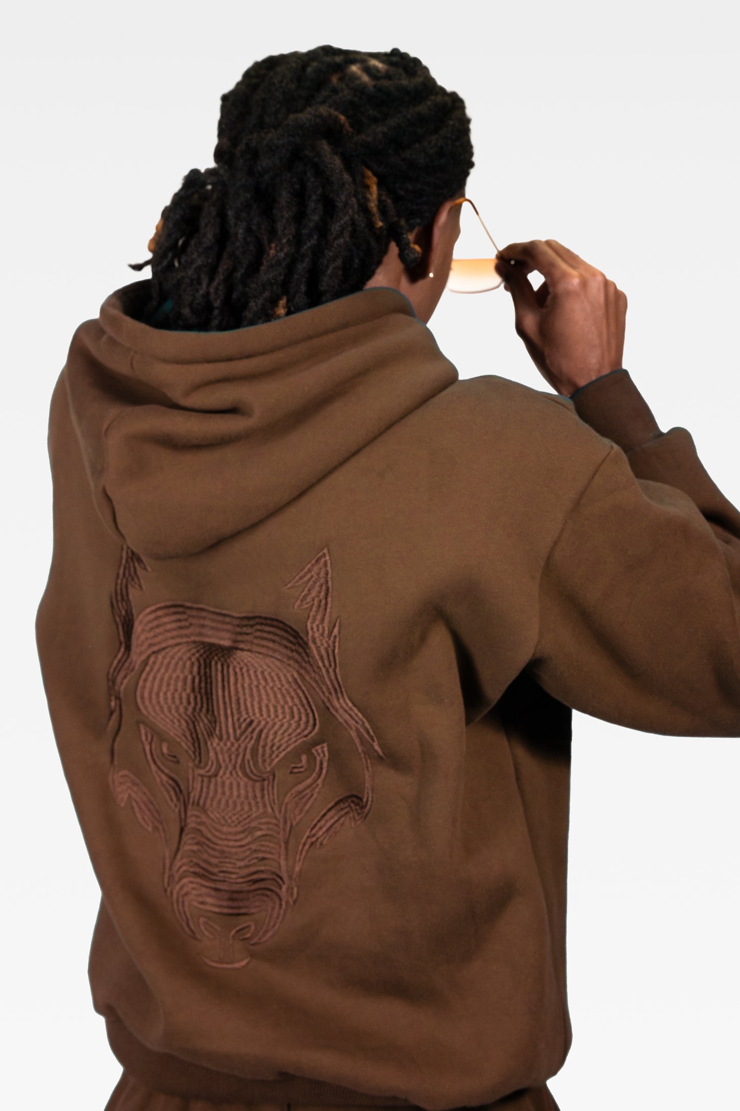 Brown Logo Sweatsuit