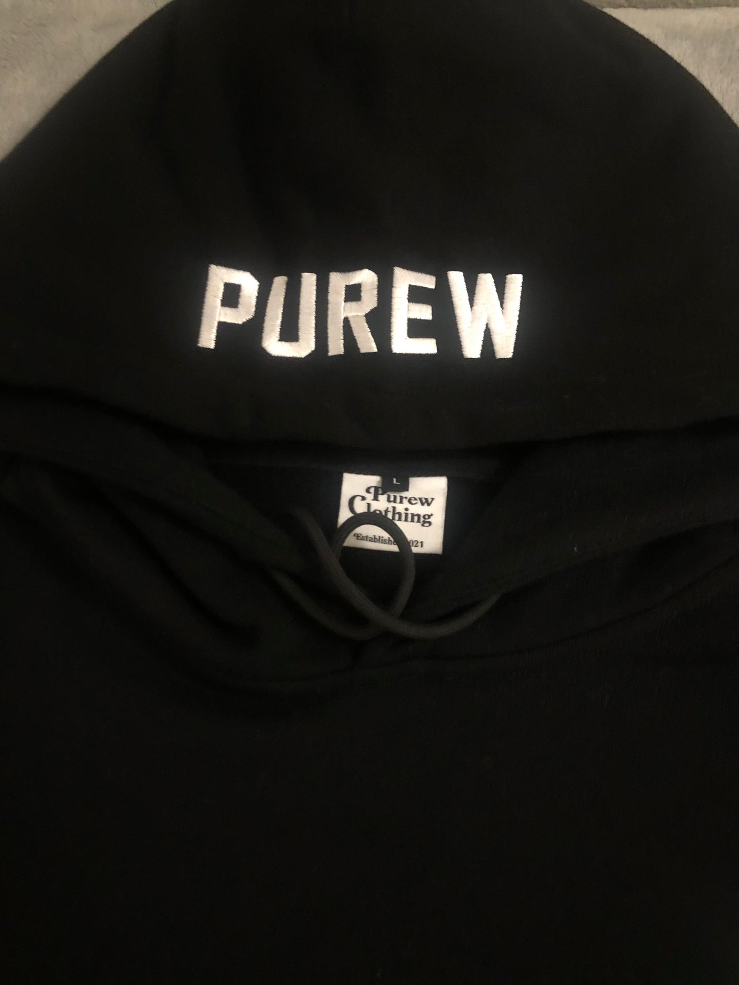 Purew Clothing Cozy Sweat Suit Black